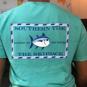 Southern Tide Skipjack teal t shirt